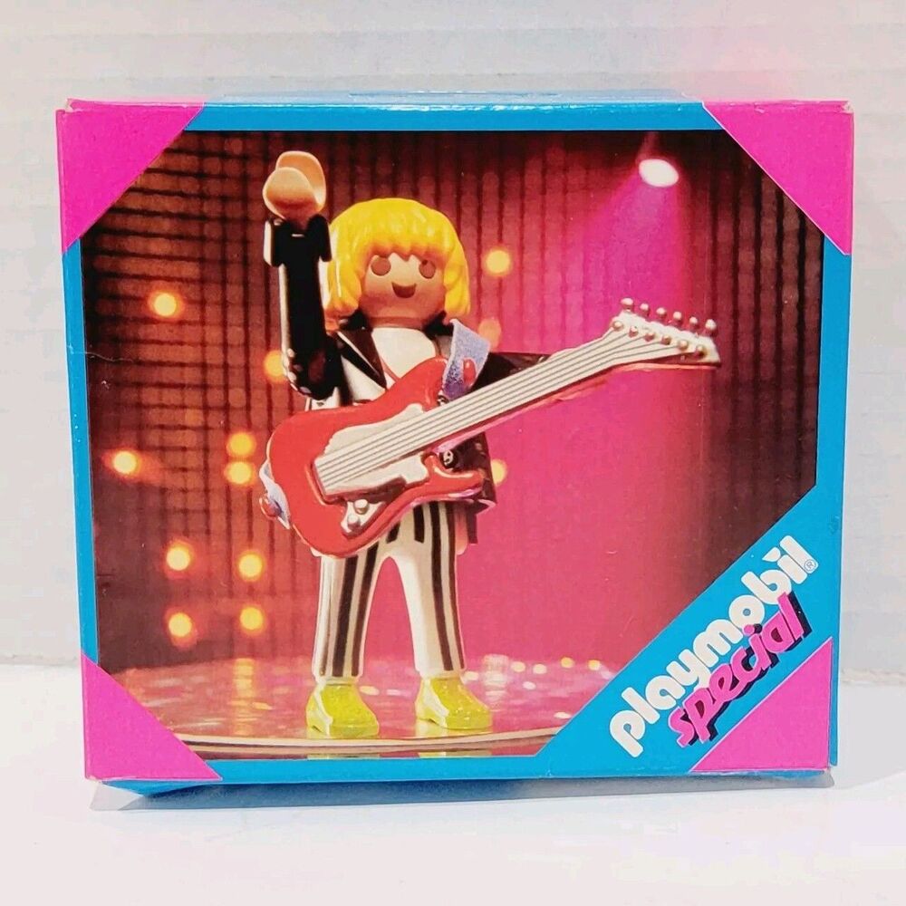 Playmobil Special 4512 Building Set Guitar Player Pop Star Rockstar Rocker